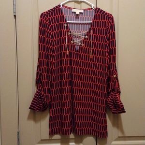 MICHAEL KORS Patterned Blouse